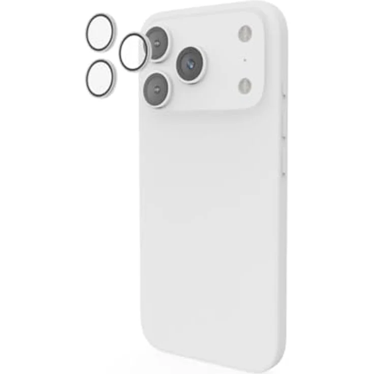 Hama 228565 Lens Protect Kameraobjektivschutz für iPhone 17 Pro/17 Pro Max, 3 Einzellinsen – Bild 1