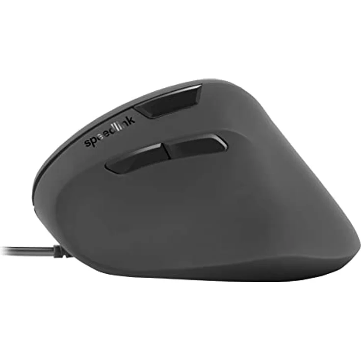 Speedlink PIAVO Ergonomic Vertical Mouse – kabel-gebundene ergonomische vertikale Maus mit USB-Anschluss, fürs Büro/Home Office, schwarz – Bild 3