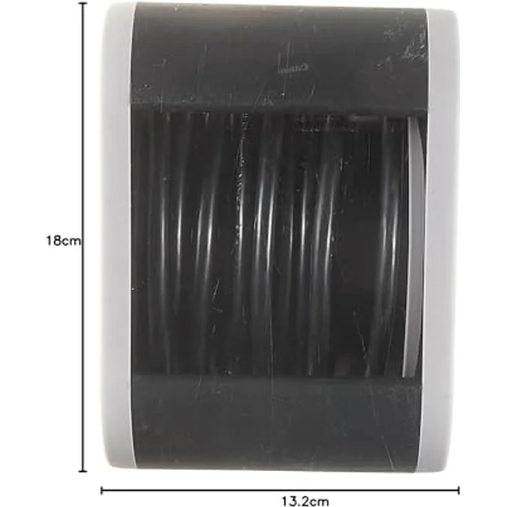REV - Everflourish Kabeltrommel 10m Schwarz Schutzkontakt-Stecker 0010012800 – Bild 9