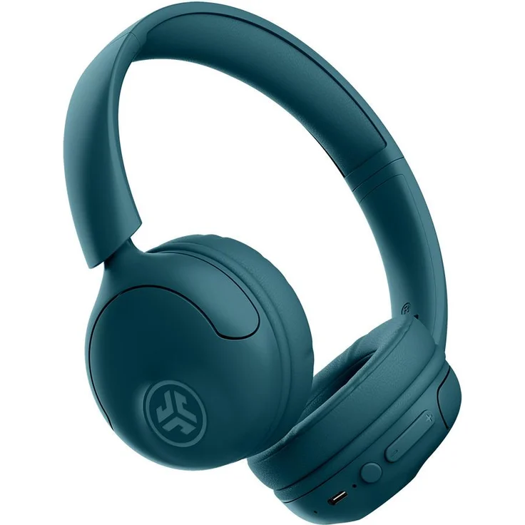 JLab Audio Studio 2, Kabellose On-Ear-Kopfhörer mit 30 Stunden Akkulaufzeit und EQ4-Klangmodi, Blau