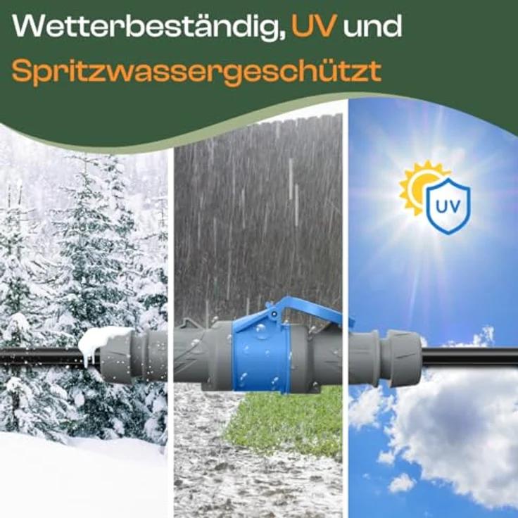 netbote24 Camping Kabel 50m CEE Verlängerungskabel, TITANEX 3x1,5, IP44 Schutz, für Outdoor und Wohnmobil – Bild 4