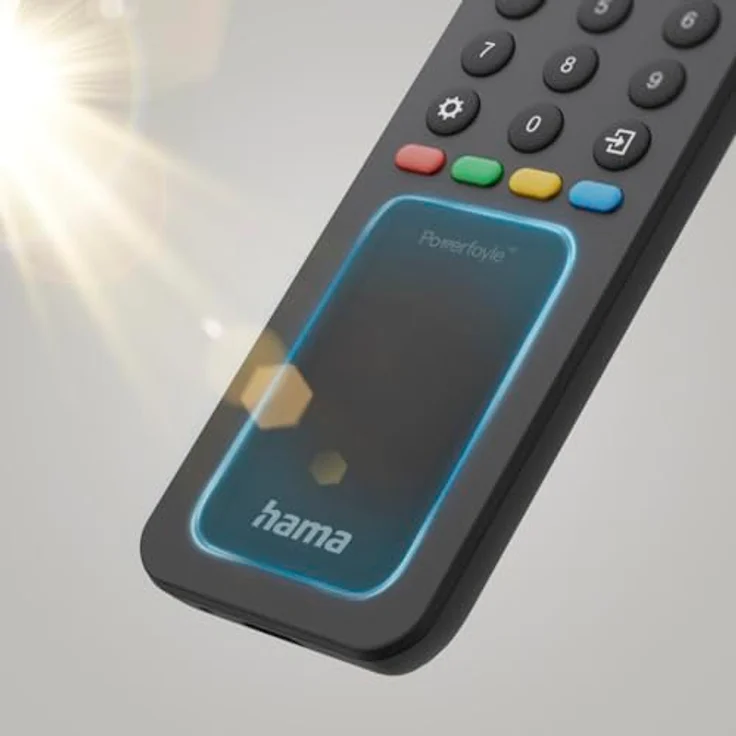 Hama 221057 Universal Fernbedienung, IR, Solar, USB-C, schwarz, aus recyceltem Kunststoff – Bild 15