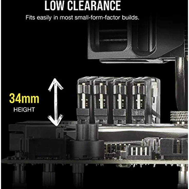 Corsair Vengeance LPX 32GB (2 x 16GB) DDR4 3600 (PC4-28800) C18 1.35V Desktop Memory - Schwarz - Preisvergleich – Bild 5