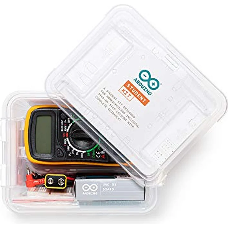 Arduino Education Set AKX00025, Student Kit mit Arduino Uno, Schritt-für-Schritt-Anleitungen für Programmierung und Elektronik  – Bild 4