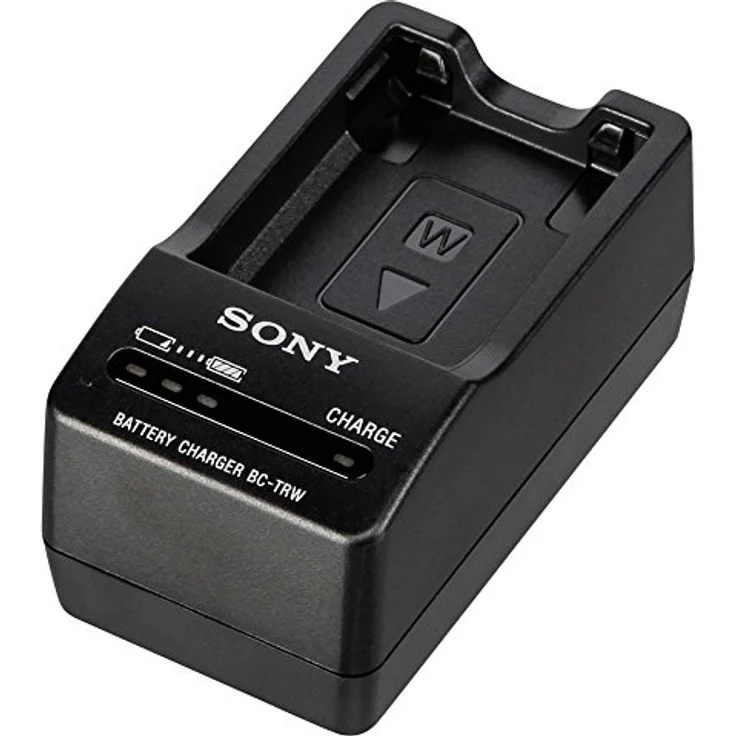 Sony BC-TRW Reiseladgerät (für Lithium-Ionen Akkus der W-Serie, u.a. NP-FW50 für Alpha, Cyber-Shot, Handycam, NEX) – Bild 2