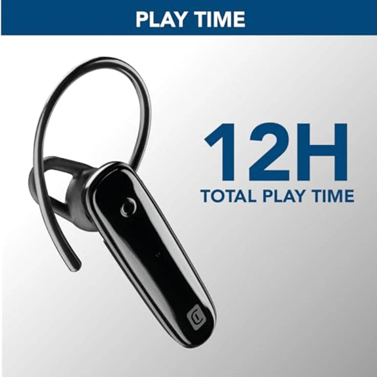cellularline Score Bluetooth-Headset mit Abnehmbarem Kopfbügel - 4 Stunden Spielzeit - Schwarz – Bild 4