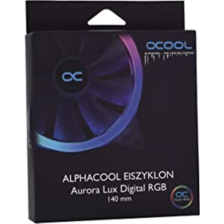Alphacool Rise Aurora 140mm Lüfter 140x140x25mm - Preisvergleich – Bild 6