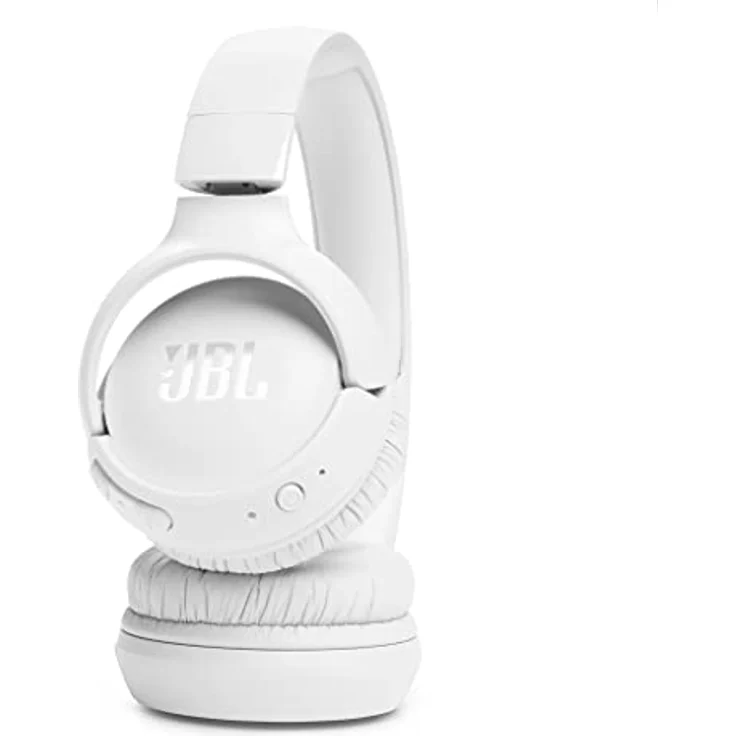 JBL Tune 520BT Wireless On-Ear Kopfhörer – Mit JBL Pure Bass Sound, Bluetooth und leichtem, faltbarem Design – Bis zu 57 Stunden Musikwiedergabe – Weiß – Bild 4