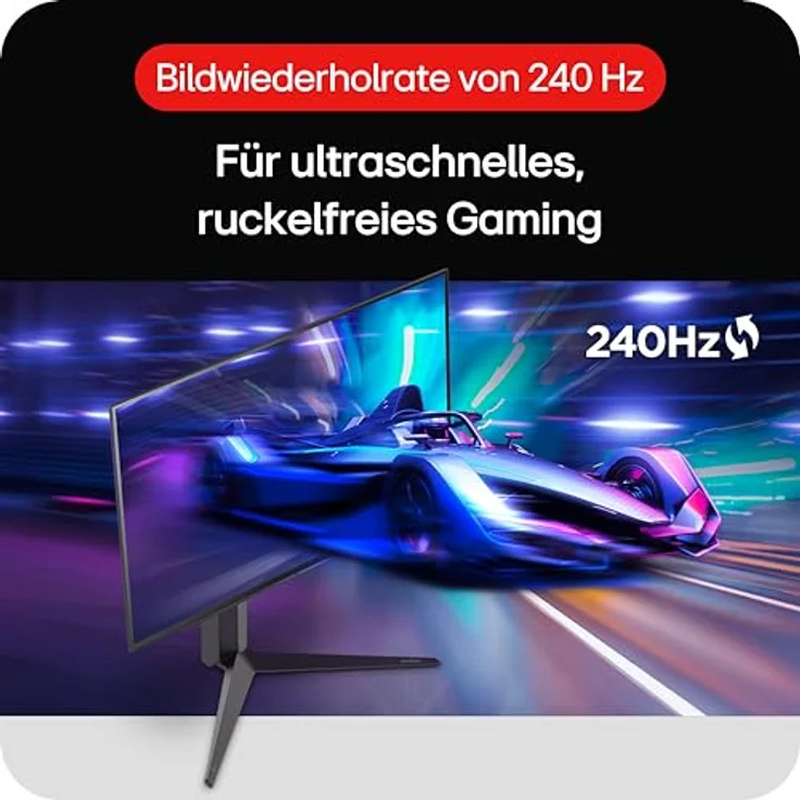 LG Electronics 27GS95QE-B.AEU UltraGear™ OLED Gaming Monitor 27" 2560 x 1440 240 Hz HDR10 Schwarz – Bild 5