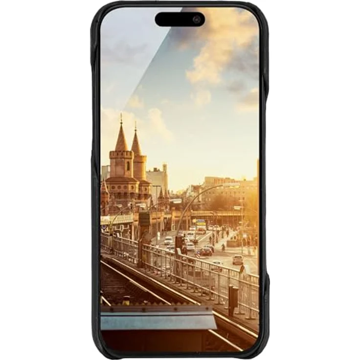 JT Berlin Echtleder BackCase Kreuzberg für Apple iPhone 17 Pro Max, hochwertige Smartphone-Hülle aus Echtleder, schwarz – Bild 2