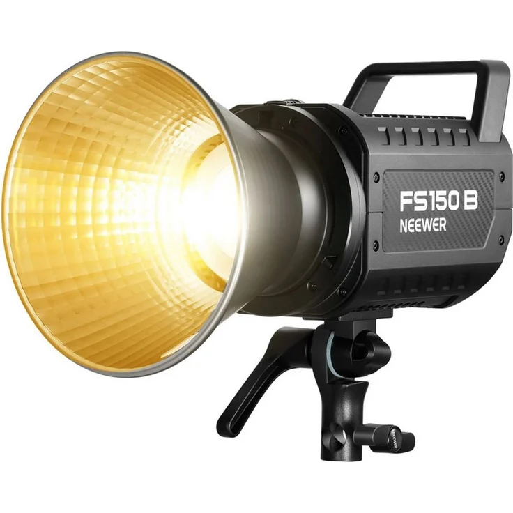 Neewer FS150B Bi-Color Videoleuchte, 130 Watt LED Dauerlicht mit stufenlos regelbarer Farbtemperatur 2700-6500 K, App-Steuerung, 12 Szeneneffekten, inkl. Reflektor und 6 Diffusoren