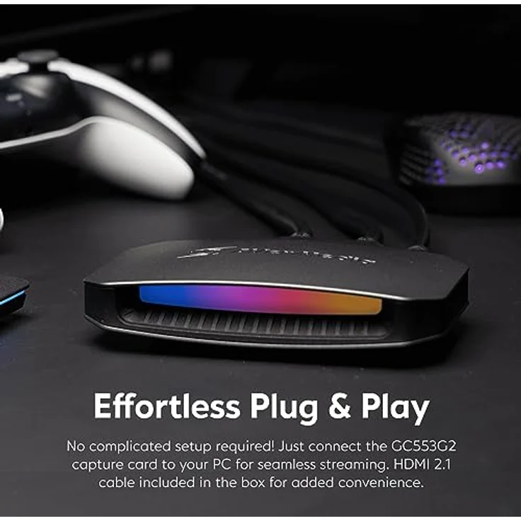 AVerMedia HDMI Capture Card 2.1 für Streaming und Gaming, VRR-Unterstützung und HDR 4K Capture Card für Xbox Series X/S, PS5, Xbox One, PS4, Nintendo Switch-GC553G2 Live Gamer Ultra 2.1 – Bild 4