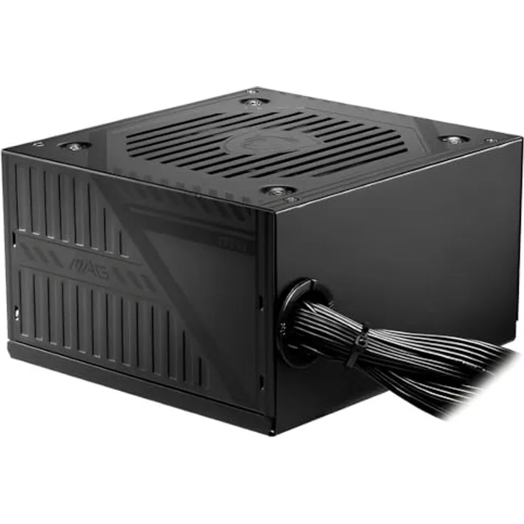 MSI MAG A500DN ATX PC-Netzteil, 500 Watt, nicht-modular, 80 Plus, schwarz