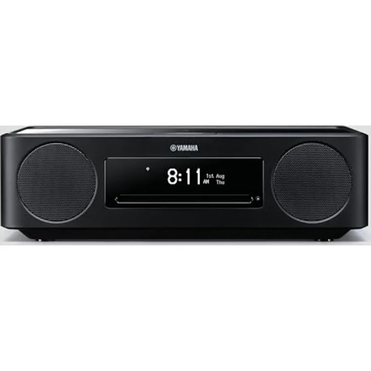 Yamaha MusicCast 200 - schwarz - All-in-One-Audiosystem - Alexa Sprachsteuerung - QI-Ladefläche für kabelloses Smartphone-Laden - Von Streaming-Diensten bis hin zu CDs