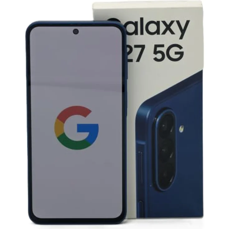 Samsung Galaxy A27 5G, Smartphone mit 256 GB Speicher, 8 GB RAM, Dual-SIM, Blau – Bild 1