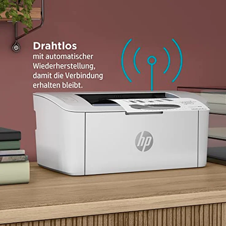 HP Laserjet M110w Laserdrucker, Monolaser, Drucker, WLAN, Airprint, Schwarz-weiß-Drucker, HP Instant Ink für Toner verfügbar – Bild 5