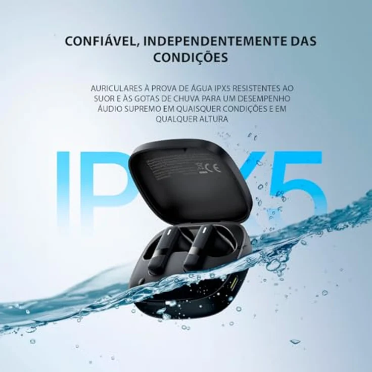 Baseus Bowie E20, Kabellose Kopfhörer mit hoher Klangqualität und Komfort, Schwarz – Bild 3