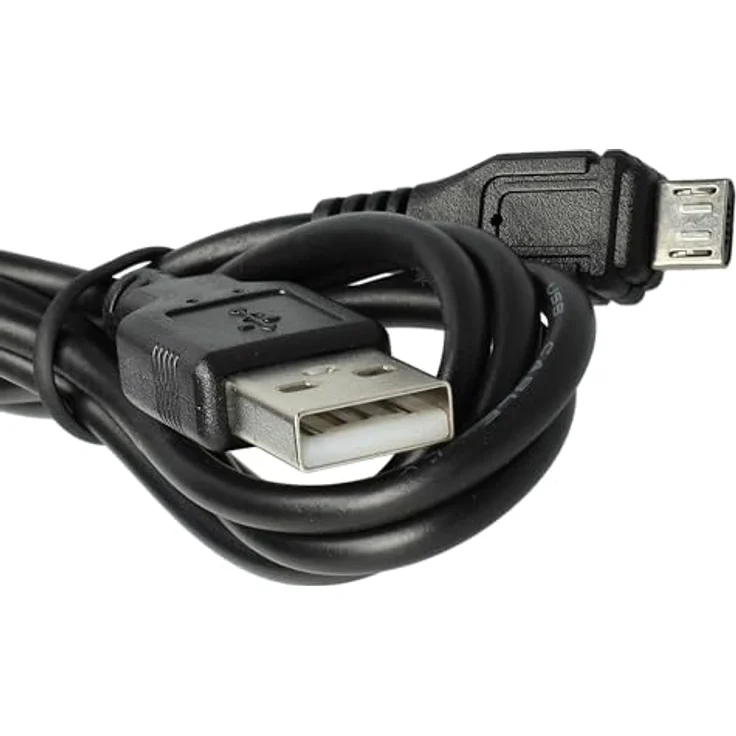 vhbw USB-A auf Micro-USB Kabel, 100 cm schwarz, kompatibel mit Sony Cybershot DSC-HX90, DSC-QX10, DSC-HX90V, DSC-QX100, DSC-HX80, Daten- & Ladekabel – Bild 7