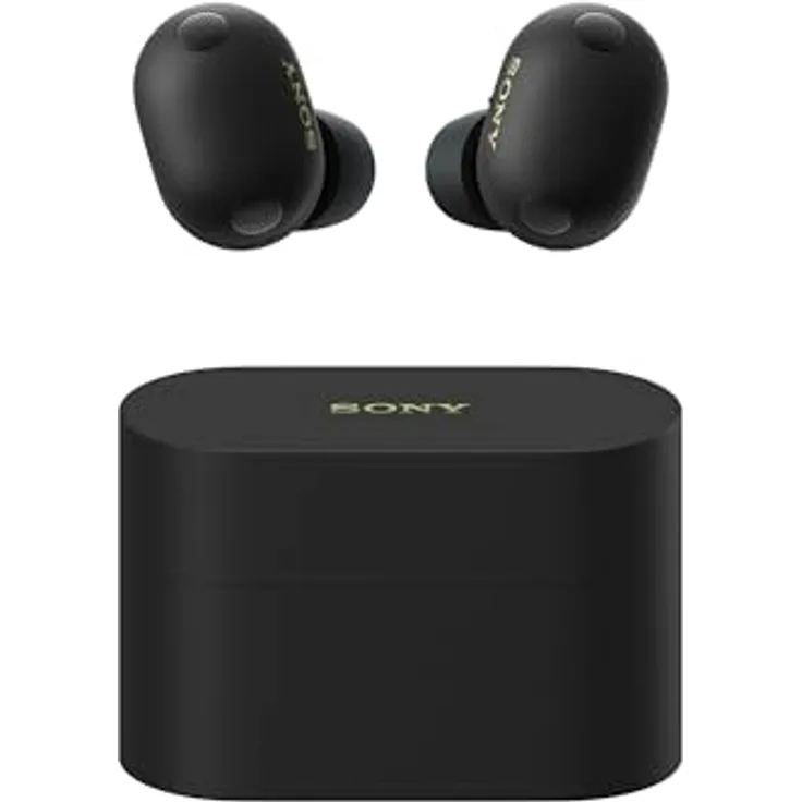 Sony WF-1000XM6, Flagship Noise Cancelling In-Ear-Kopfhörer mit Hi-Res-Sound, 24 Std. Akkulaufzeit, IPX4 – Schwarz