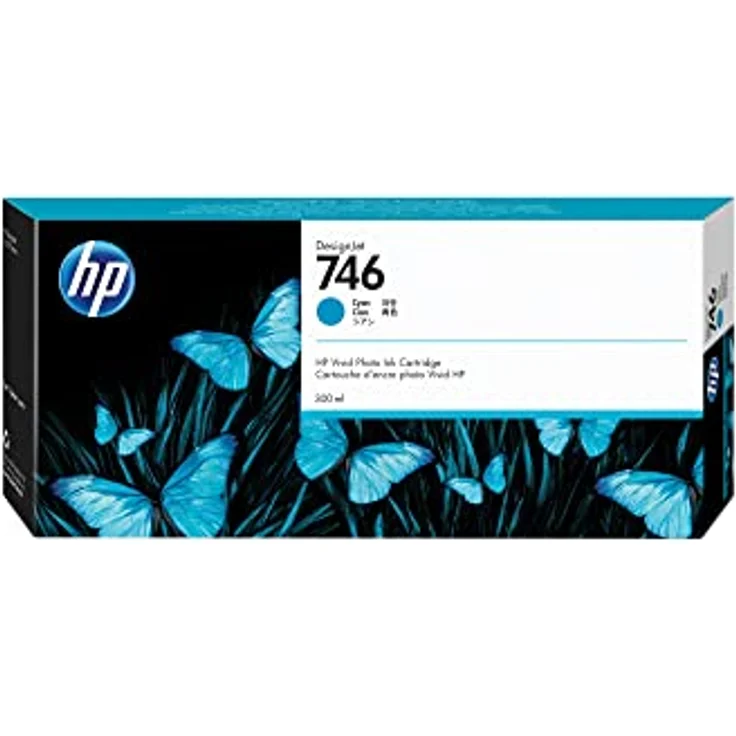 HP 746 300-ml Cyan Ink Cartridge – Bild 2