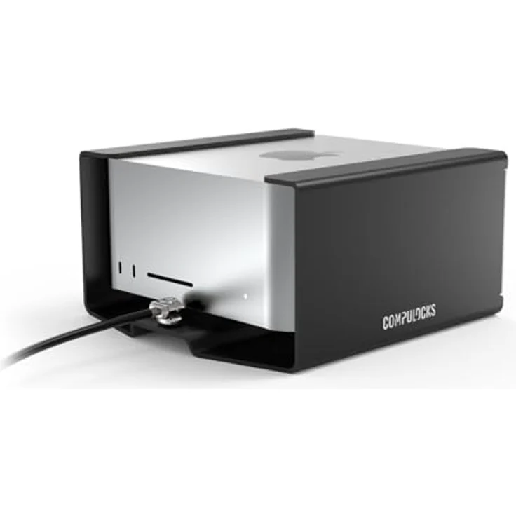Compulocks MSBKT01, Sicherheitskabel für Mini PC, schwarz, aus Aluminium, mit Schloss und integriertem Kabelmanagement – Bild 4