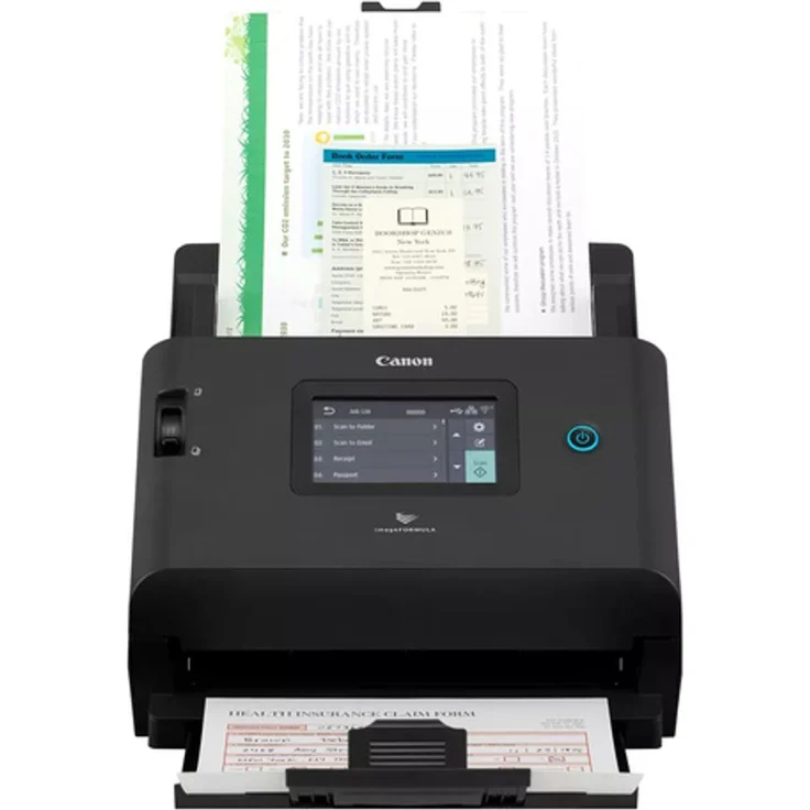 Canon Scanner imageFORMULA DR-S350NW, Duplex-Funktion, Drahtlose Schnittstellen, Farb-Touchscreen