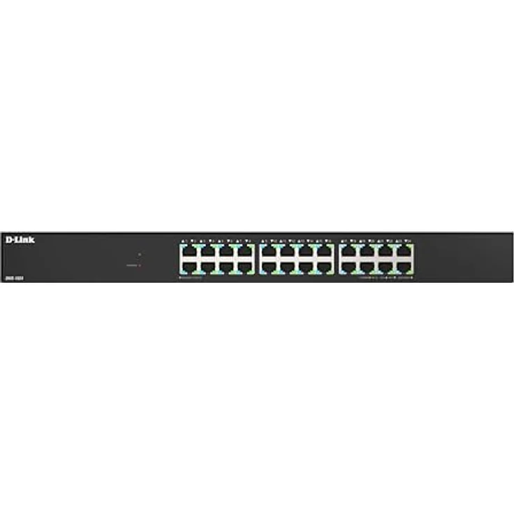 D-Link DMS-1024 24-Port Multi-Gigabit Unmanaged Switch, 2,5G Ethernet, Plug & Play, Metallgehäuse, Rackmontage, geräuscharm – Bild 5