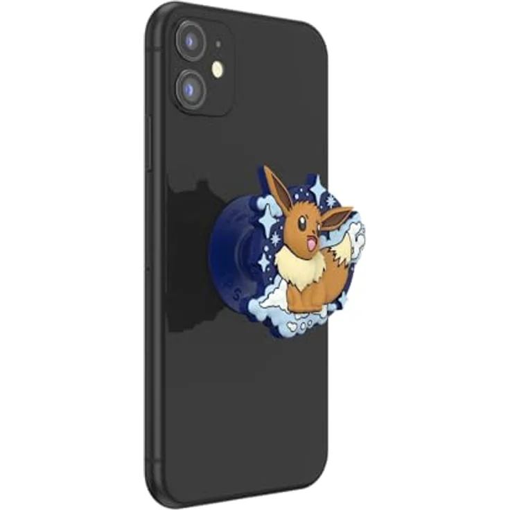 PopSockets PopOut Eevee Starry Sky, Telefongriff mit expandierendem Ständer und Anti-Drop-Funktion, kompatibel mit iPhone und Samsung – Bild 2