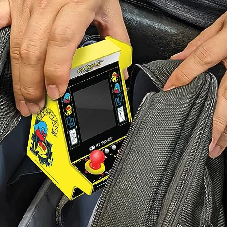 dreamGEAR PAC-MAN Nano Player Pro, tragbare Spielkonsole mit 2.4 Zoll hochauflösendem Display und integriertem Lautsprecher – Bild 5