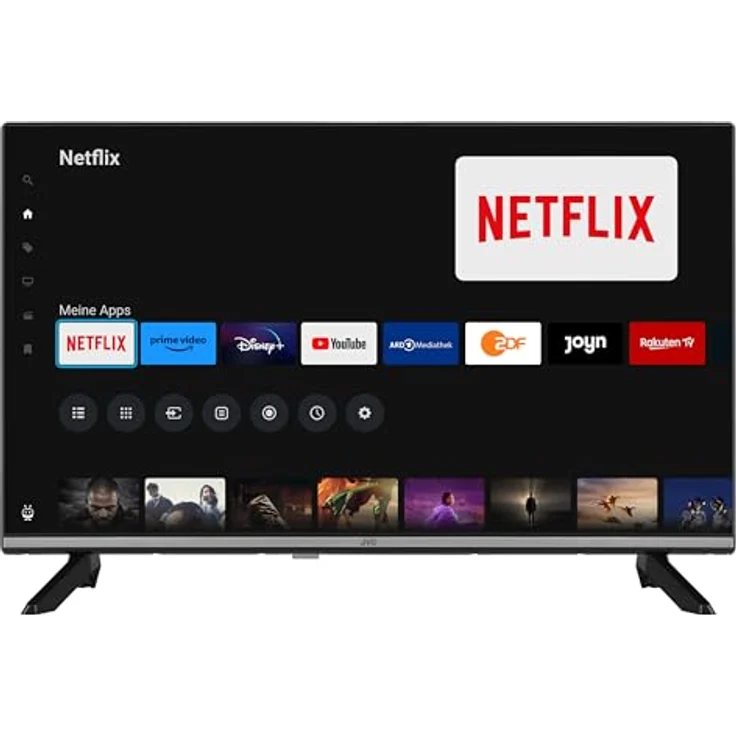 JVC LT-32VH7555, 32 Zoll Smart TV Powered by TiVo, HD-Ready, HDR, Triple-Tuner, LED Fernseher – Bild 2