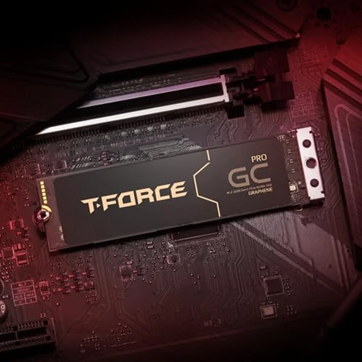 TEAMGROUP T-Force GC PRO 2 TB SSD, PCIe 5.0 x4, M.2 2280 mit Graphen-Kühlkörper – Bild 3
