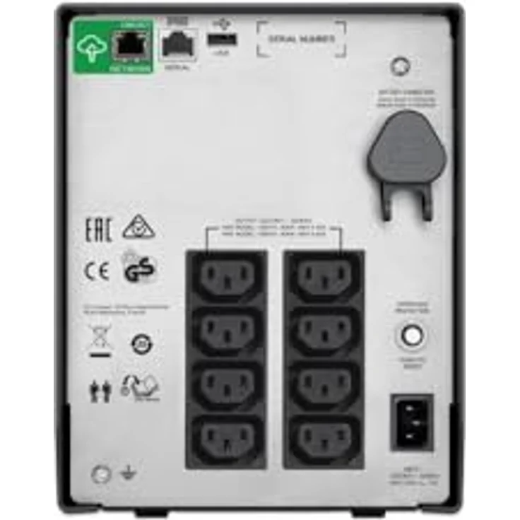 APC Smart-UPS SMC SmartConnect - SMC1000IC - Unterbrechungsfreie Stromversorgung 1.000VA (Cloud-monitoring fähig, 8 Ausgänge IEC-C13) – Bild 4