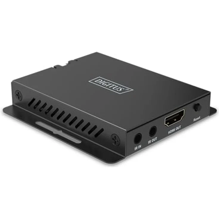 Digitus HDMI Extender Set, 4K/120Hz bis 40 m, KVM Switch mit bi-direktionaler IR-Übertragung, Schwarz – Bild 8