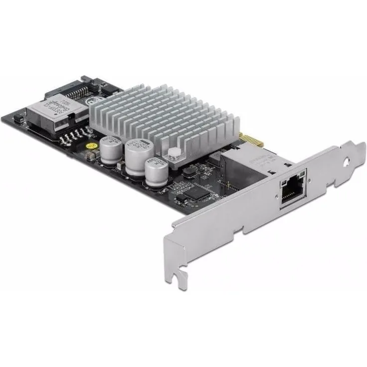 Delock Netzwerkkarte GE10P-PCIE4XG301, 1x RJ45, 10Gbps mit PoE+ Unterstützung, PCI Express 3.0 x4