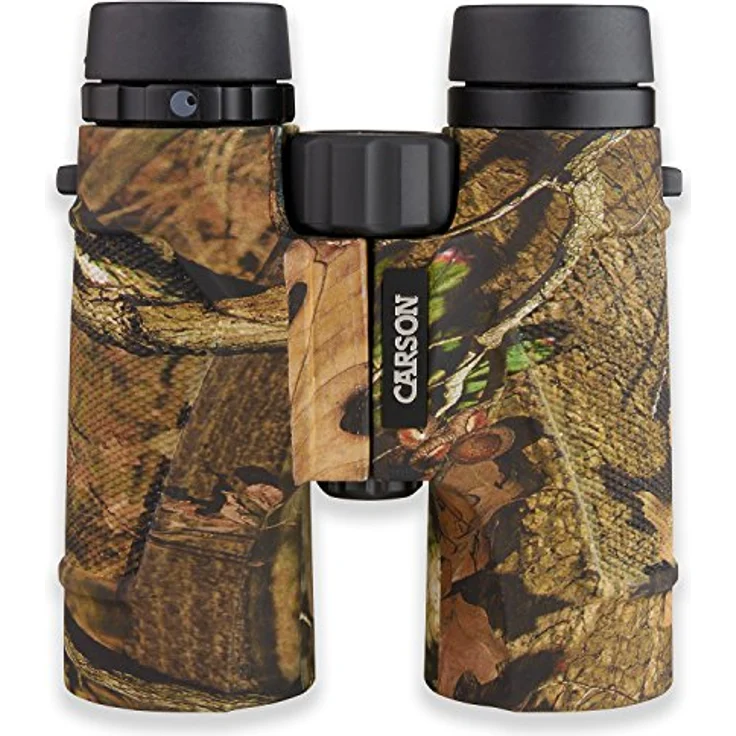 CARSON 3D 10x42 ED Camouflage Fernglas, wasserdicht und stoßfest mit hoher Lichtdurchlässigkeit – Bild 1