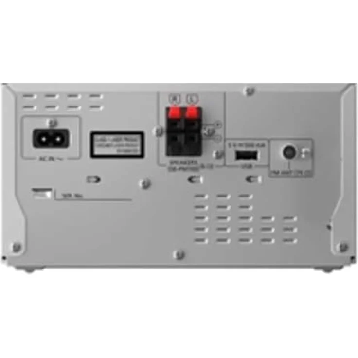 Panasonic CD STEREO SYSTEM SC-PM700EG-S PANASONIC (Bluetooth), Stereoanlage, Silber – Bild 5