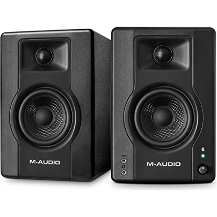 M-AUDIO BX4 BT, 2x Bluetooth-Multimedia-Referenzmonitore mit 120 Watt, schwarz