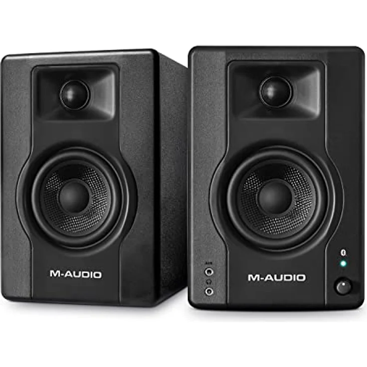 M-AUDIO BX4 BT, 2x Bluetooth-Multimedia-Referenzmonitore mit 120 Watt, schwarz – Bild 1