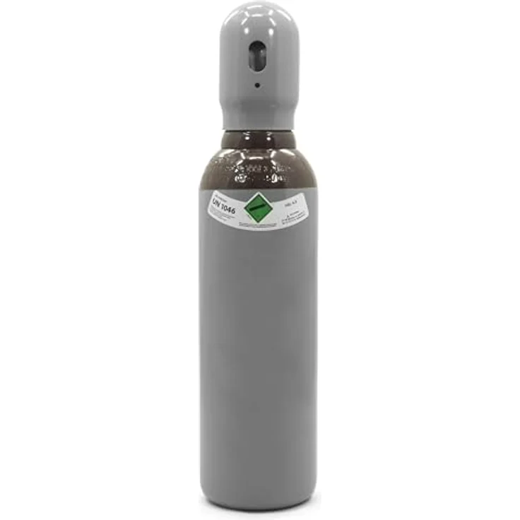 Bestschweissen.de Helium Gasflasche 5L Set gefüllt (150 bar), Druckminderer & Füllpistole, Profi Mehrwegflasche 0,7 m³ für Ballons, perfekt für Geburtstag & Hochzeit – Bild 3