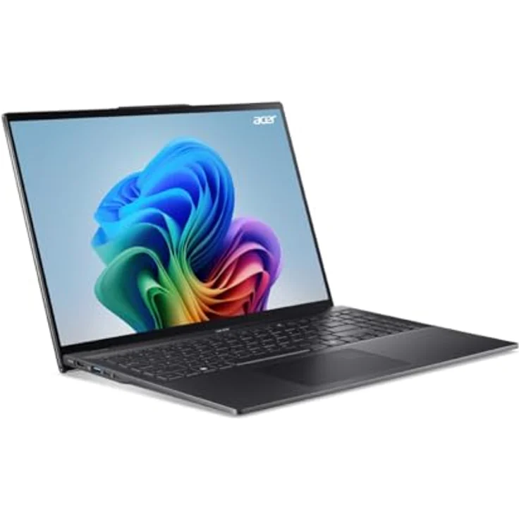 Acer Swift 16 AI (SF16-51T-932H) 16" Ice Black WQXGA+ OLED Laptop mit Intel® Core™ Ultra 9, 32 GB LPDDR5X, 2 TB PCIe SSD, Intel® Arc™ Grafik 140V und Windows 11 Home – Bild 2