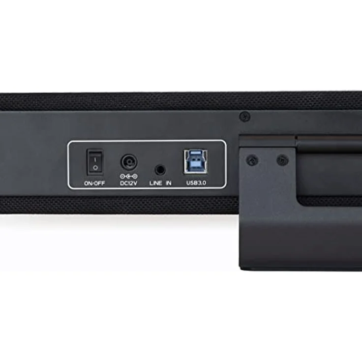 Kindermann Videobar USB KVB120, 8 MP Kamera mit 120° Sichtfeld, 6-Wege-Mikrofon und Plug and Play – Bild 3