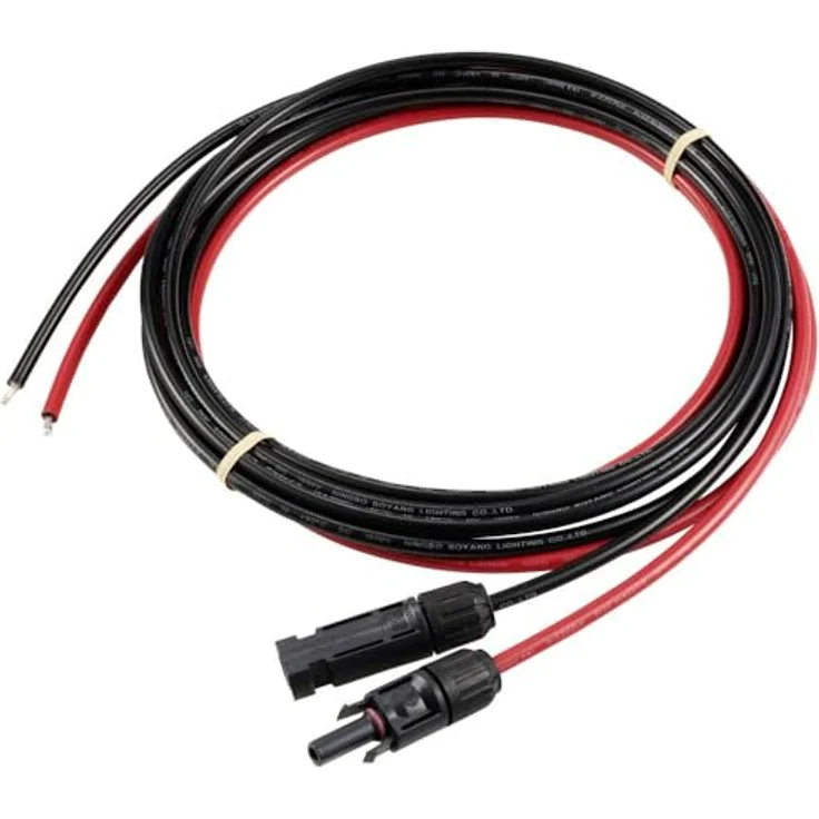 Sygonix SY-6408054 Solarstecker auf offenes Ende, Solar-Kabel 6 mm², Kabellänge 5 m – Bild 1