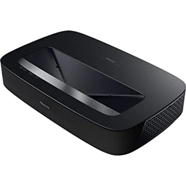 Hisense PL1 Laser Cinema 80 - 120 Zoll Laser Projektor, Ultrakurzdistanz, 4K, UHD, HDR, Triple Tuner, Laser Technologie, Smart OS, HDMI 2.1, Dolby Atmos, VIDAA U6, anthrazit (ohne Leinwand) – Bild 1