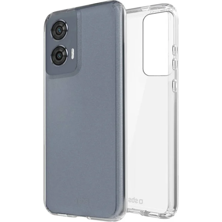 Sbs mobile Cover für Motorola Moto Edge 50 Fusion, transparent, stoßfest und kratzsicher