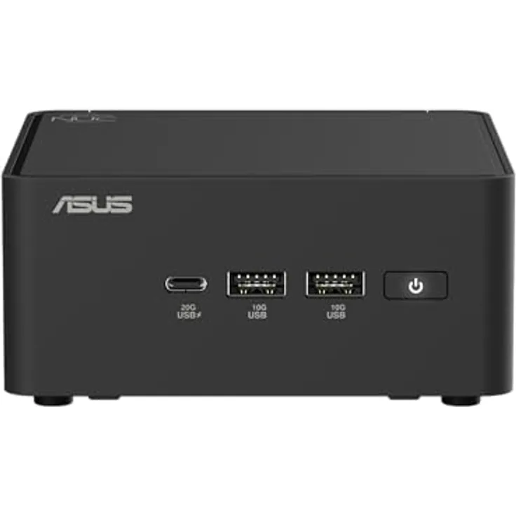 ASUS NUC 15 Pro Tall Kit RNUC15CRHU700002, Mini-PC mit Intel Core i7 Ultra Prozessor, Arc Grafik, WiFi 7 und Bluetooth 5.4, ohne Betriebssystem, mit EU-Netzkabel