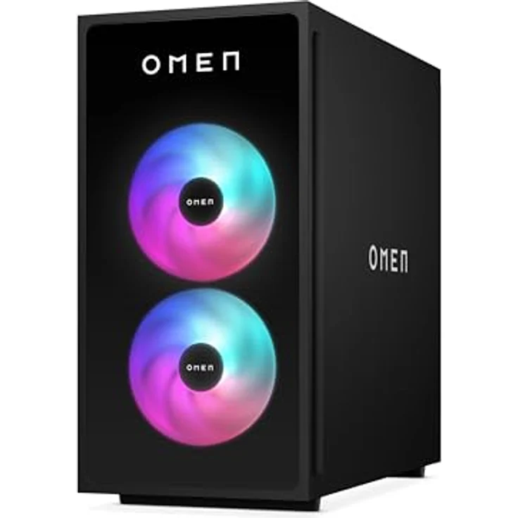 HP OMEN Desktop Gaming PC GT16 – Intel Core i7-14700F, 32 GB RAM, 1 TB SSD, NVIDIA RTX 5070 Ti, Shadow Black, Windows 11 Home – Bild 2