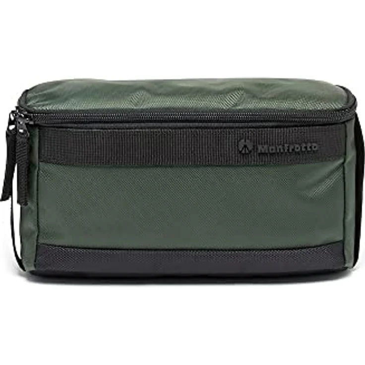 Manfrotto Street Organiser für Fotografie-Zubehör, Kameratasche für die Organisation von Kamerazubehör, kompakter Organizer, Farbe Grün – Bild 2