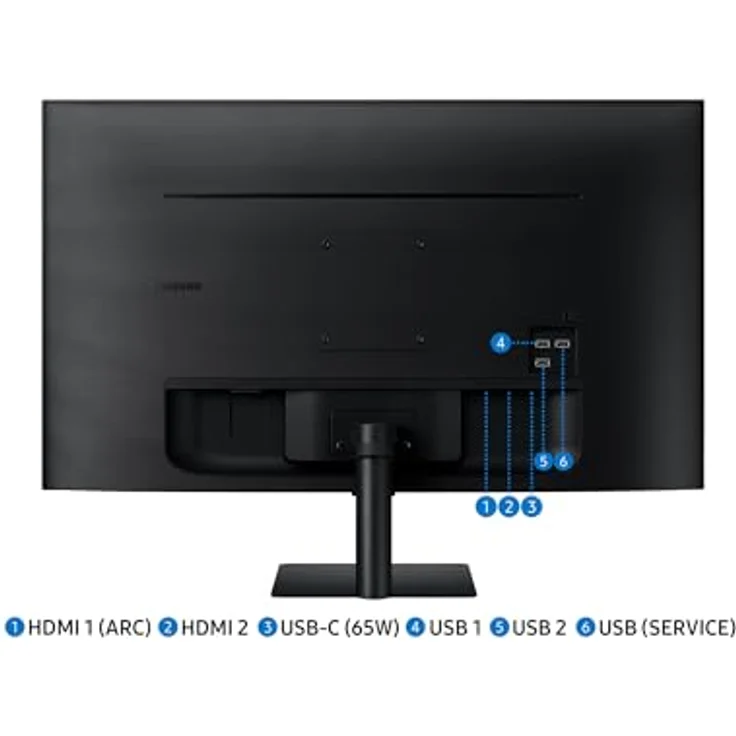 Samsung Smart M70D UHD Monitor, 32 Schwarz – Bild 4