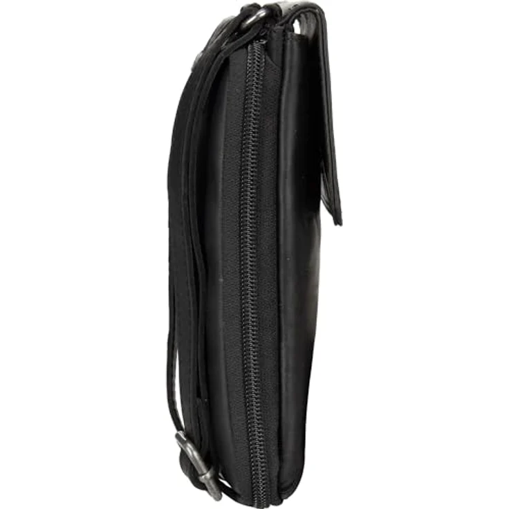 The Chesterfield Brand Langley Handytasche, Leder, schwarz, 11 cm x 2 cm x 20 cm – Bild 6