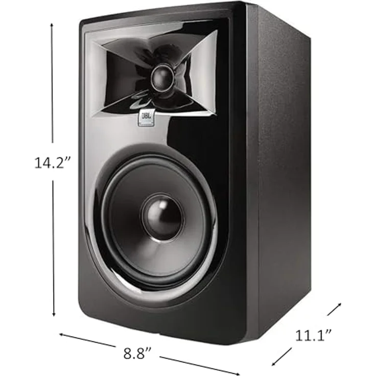 JBL Professional 3 Series 306P MkII schwarz Kompakt-Lautsprecher - 112 Watt - schwarz – Bild 7